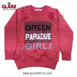 <p>Round Neck Sweatshirt for Girls</p>